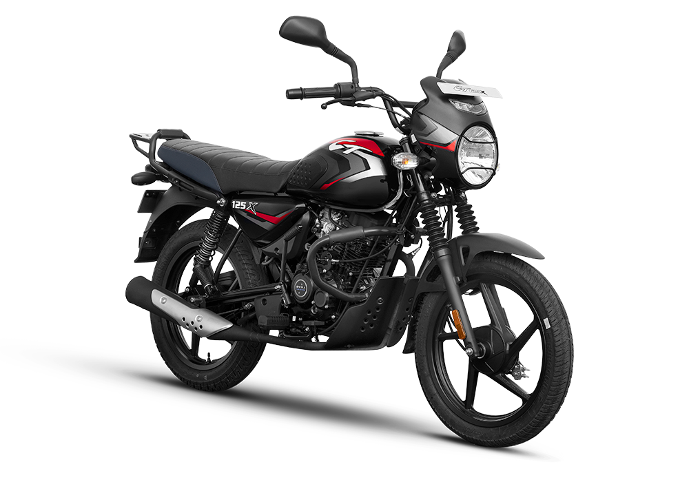 Bajaj Platina Bike - Black and Red