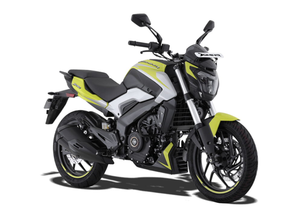 Dominar 250 Black and Yellow
