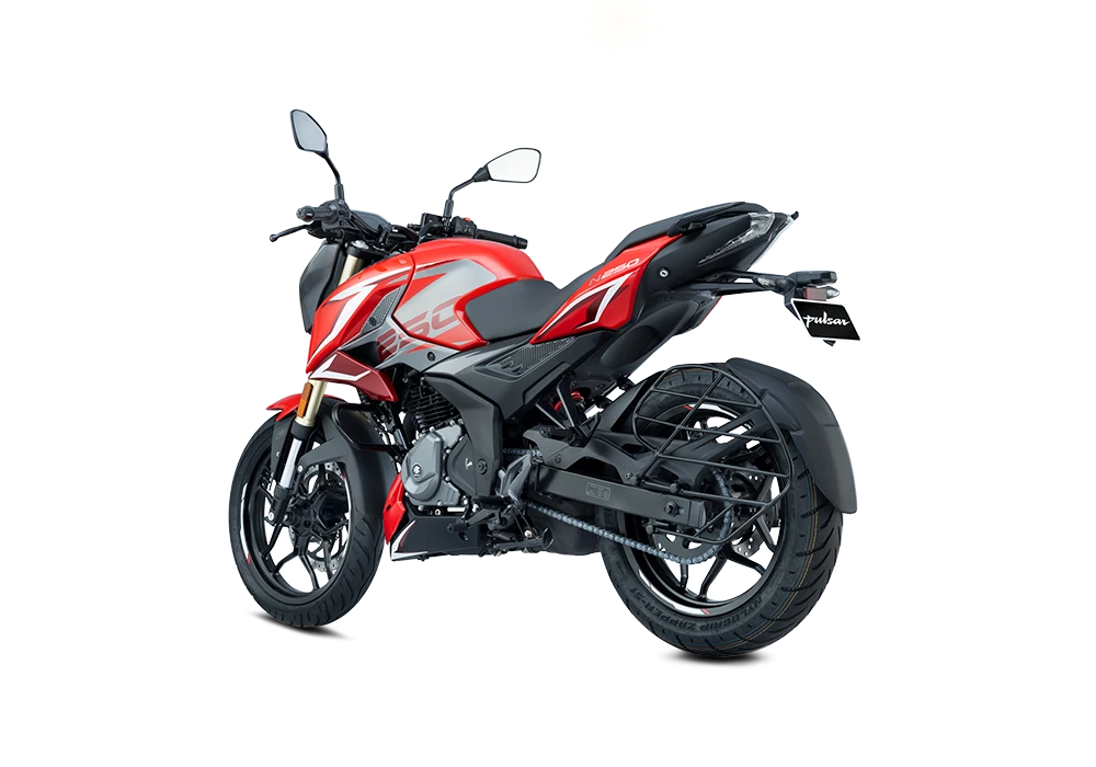 Pulsar N250 Dual Chanel Black and Red